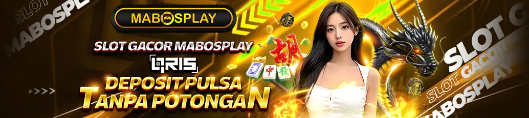 deposit pulsa tanpa potongan, Dana, via QRIS di Mabosplay